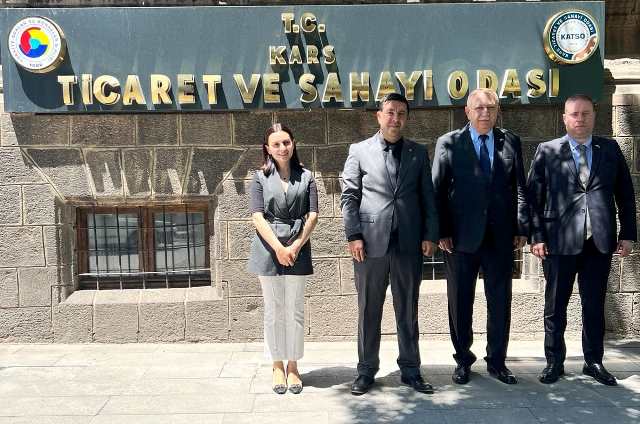 Başkonsolos Nikoloz Iahsvılı, KATSO’yu Ziyaret Etti