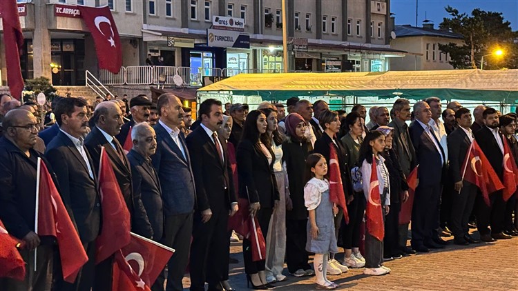 Arpaçay'da 15 Temmuz Demokrasi ve Milli Birlik Günü