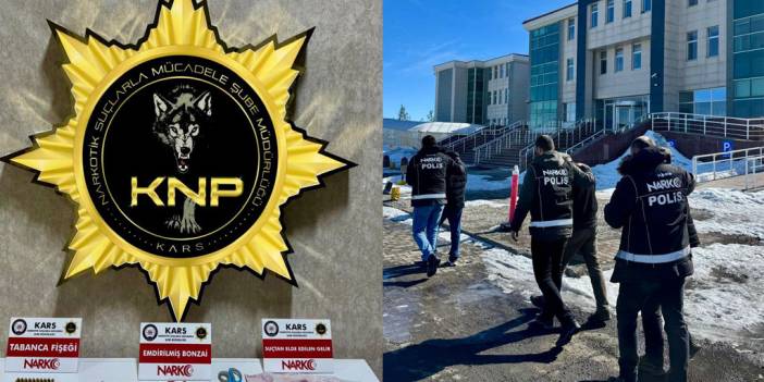 Kars’ta bonzai operasyonu: 3 şahıs tutuklandı