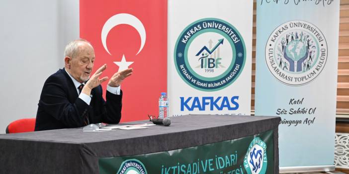 Akıncı, KAÜ’de Türk Dünyasının geçmişi ve geleceği anlattı
