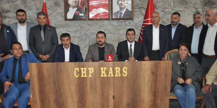 Kars’ta ki CHP’li kurultay delegeleri noterde imza verdi