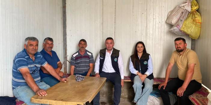Başkan Müçük, merkez köylerinde çiftçilerle bir araya geldi
