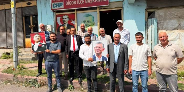 Kars’ın Digor ilçe örgütü, CHP’den istifa ederek YENİ Parti’ye katıldı